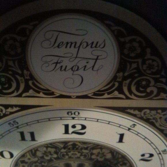 Vintage Accents Vintage Tempus Fugit Clockmade In West Germany